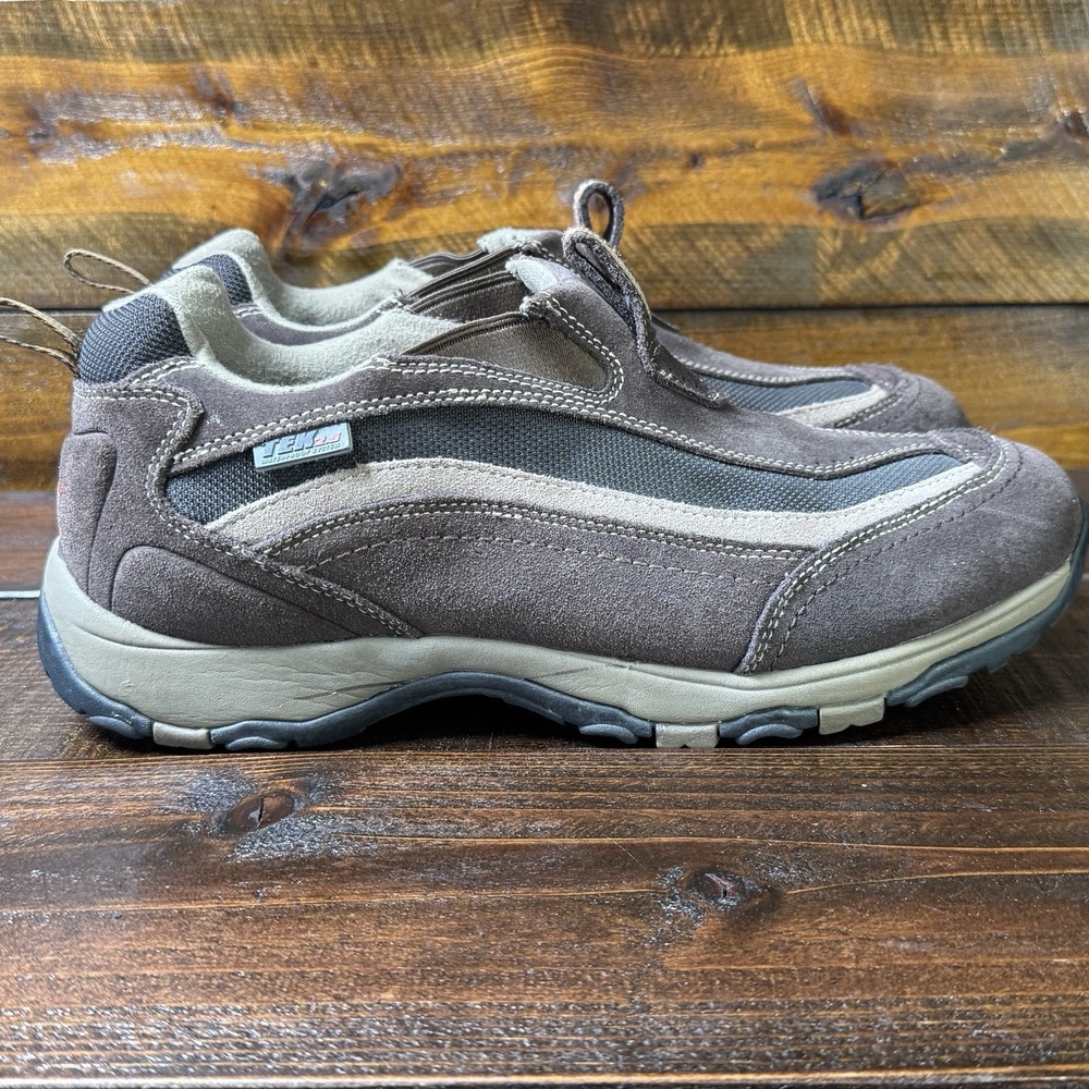 L.L. Bean Mens Tek 2.5 Casual Hiking Shoes Brown Leather Waterproof 11 M - Picture 2 of 15